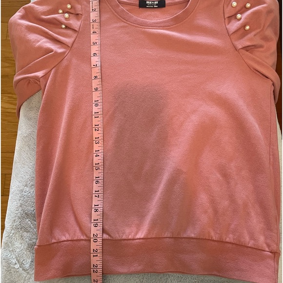 Jolie & Joy Pearl Accent Sweatshirt - Picture 9 of 9